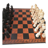 Reynard the Fox Leather Chessboard