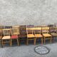 Lot de 20 chaises bistrot en bois courbé