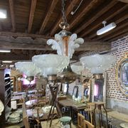 Ezan Art Deco 6-light chandelier