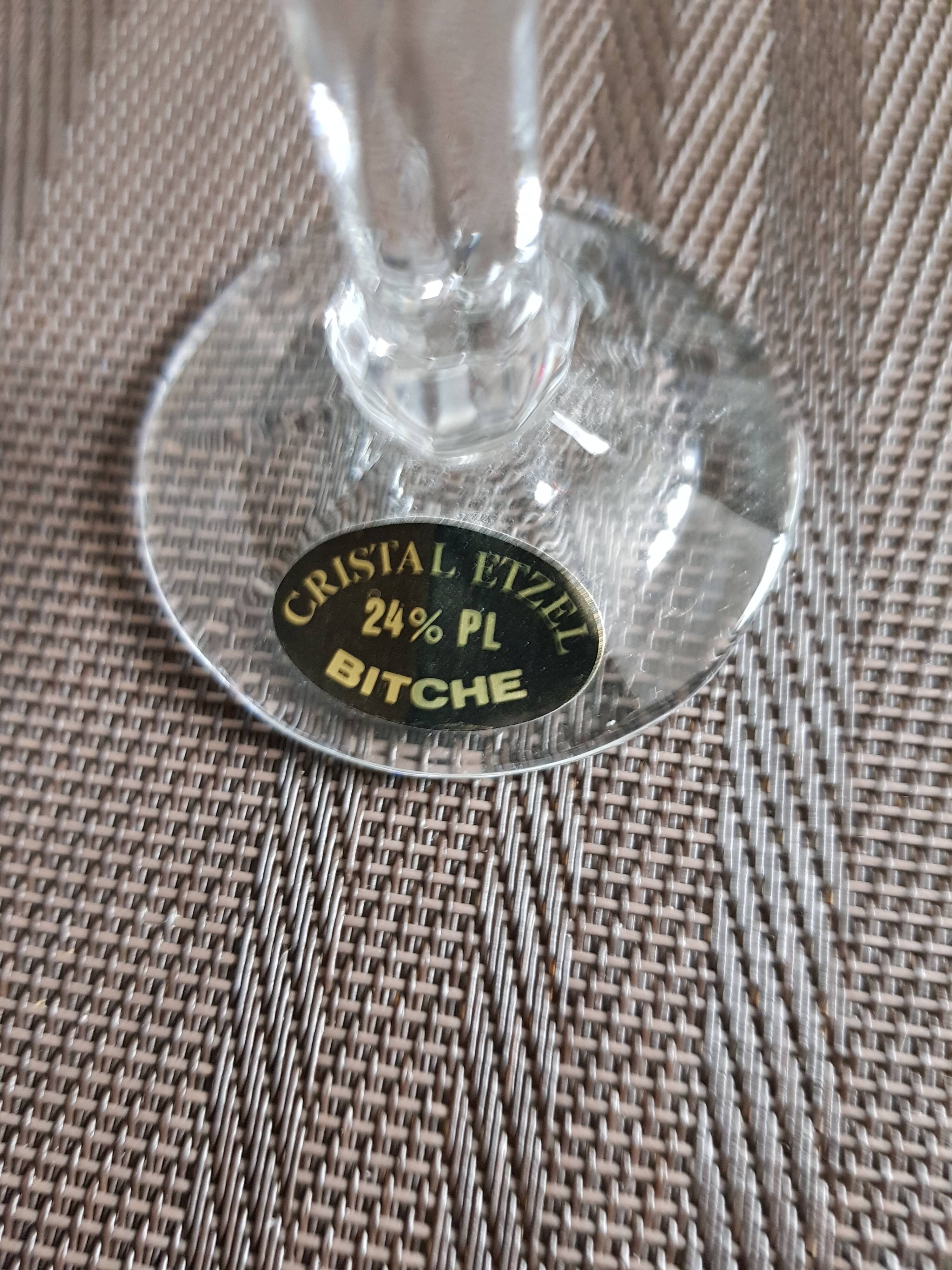 Crystal candle holder