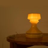 Glass 'Chess' table lamp designed by Ivan Jakes, Czechoslovakia, 1970s
