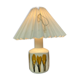 Tablelamp decorated with flowers by Bing and Grøndahl, model 6714/2102, 1960s