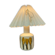 Tablelamp decorated with flowers by Bing and Grøndahl, model 6714/2102, 1960s