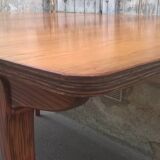 Extendable teak dining table