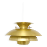 Golden Vintage lamp, Denmark 1970s