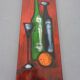Mid-Century Glazed Studio Ceramic Wall Plaque, 1960s