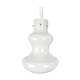 Suspension in white opaline Italy 1960