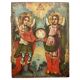 Antique Orthodox icon of Archangels Michael and Gabriel 1857