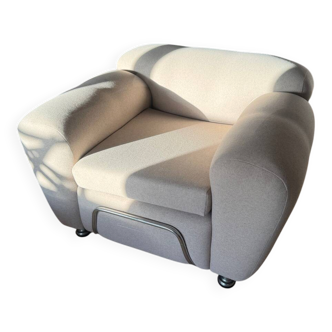 Italian tubular club armchair 1970