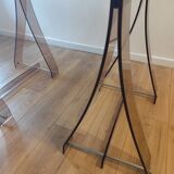 Vintage plexiglass desk by Marcello Gacita and Pierre Tiberi