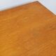 Pierre Paulin vintage modernist desk in oak wood and black metal