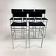 Ensemble de 5 tabourets de bar Spectrum, années 2000