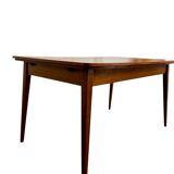 vintage en bois Table en teck