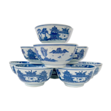 Set of 10 Chinese bowls