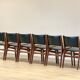 Set of 6 Dining chairs by Erik Buch Denmark 1960s