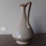 Glazed ceramic handle pitcher Fournier Demars