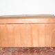 Brown leather trunk / bench seat.