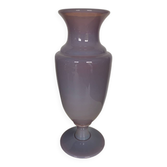 Baluster vase in Sèvres crystal opaline