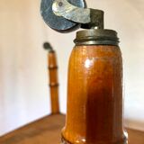 Bedside bamboo collection circa 1870 Napoleon III pitchpin cherry marble