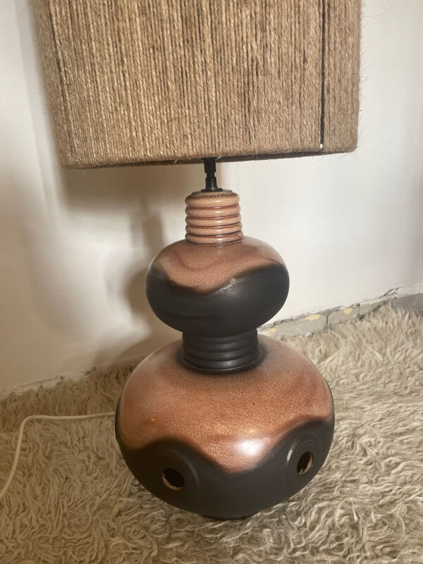 Lampe de sol double éclairage