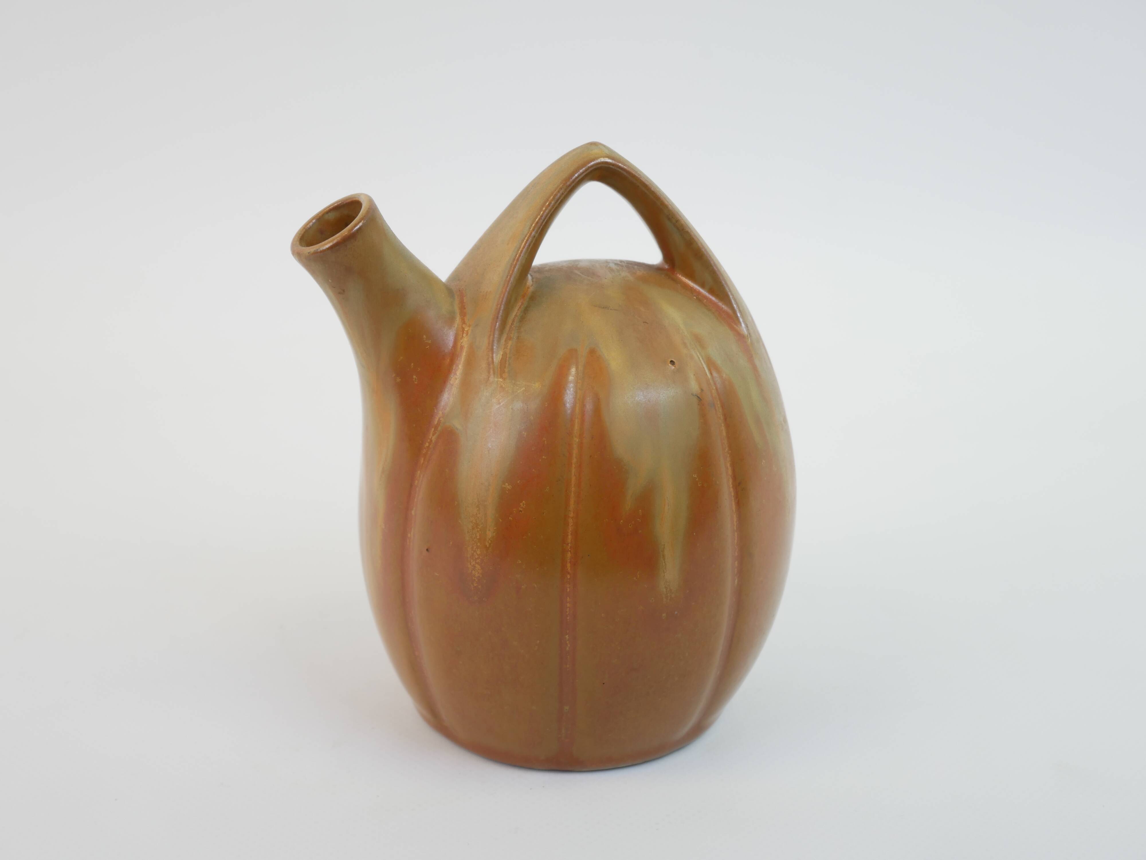 Small hazelnut jug from Denbac ceramics manufacturers