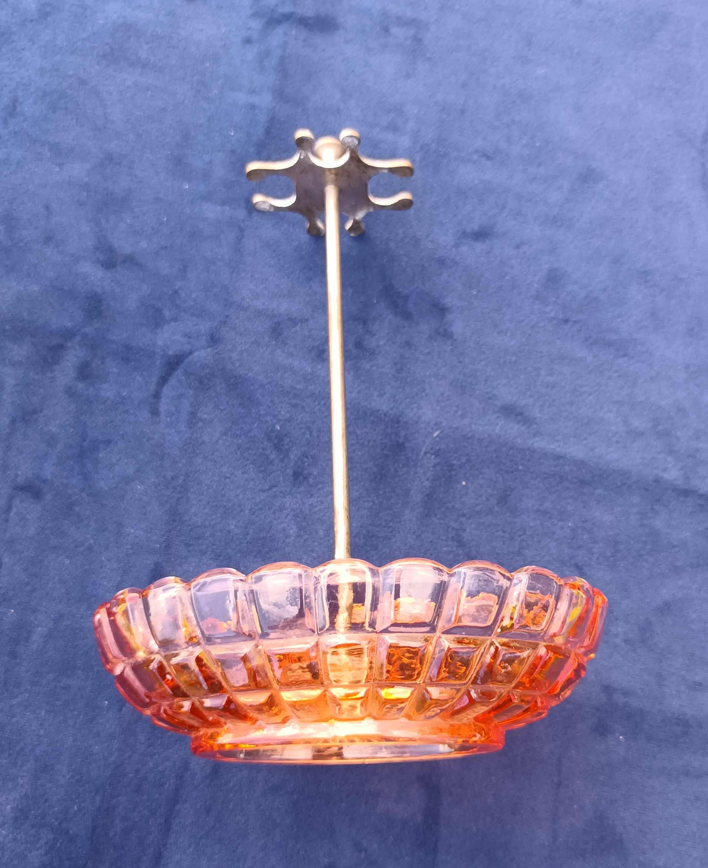 Porte brosse à dent accessoires bayel salle de bain rose ancien années 30 art dé