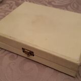 12 teaspoons, floral pattern with lily of the valley, silver metal