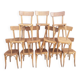 Set of 12 bistro chairs