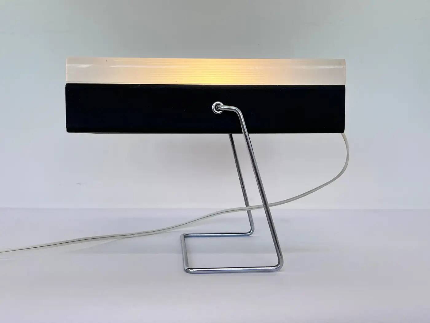 Space age midcentury table lamp for Lidokov, 1970s