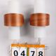 Set Philips Wall lamps Design by Louis Kalff model NX40, the Netherlands.