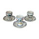 Set de 3 coquetiers sur piédouche HB Quimper