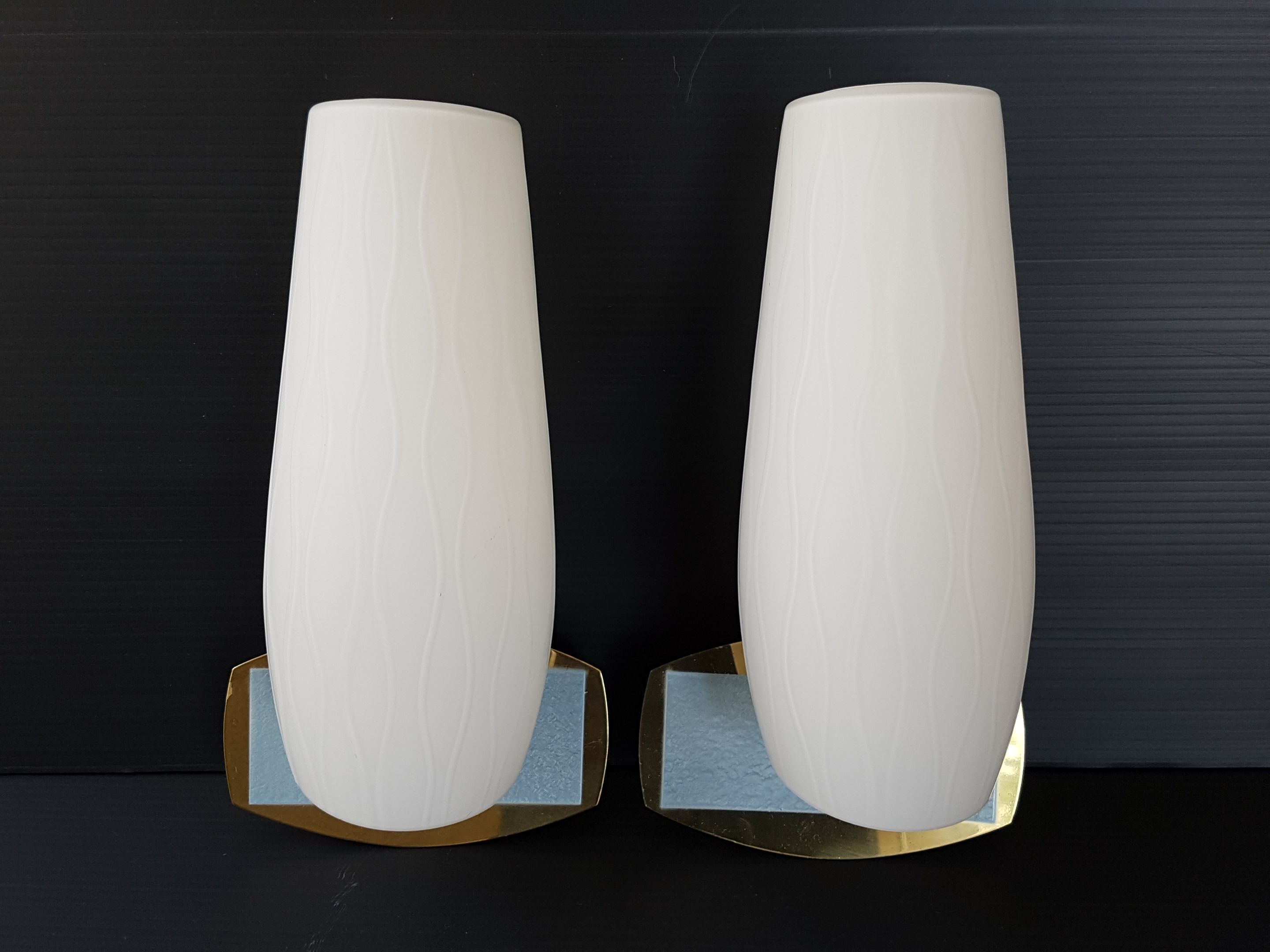 Pair of wall light vintage 1950 sets