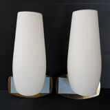 Pair of wall light vintage 1950 sets