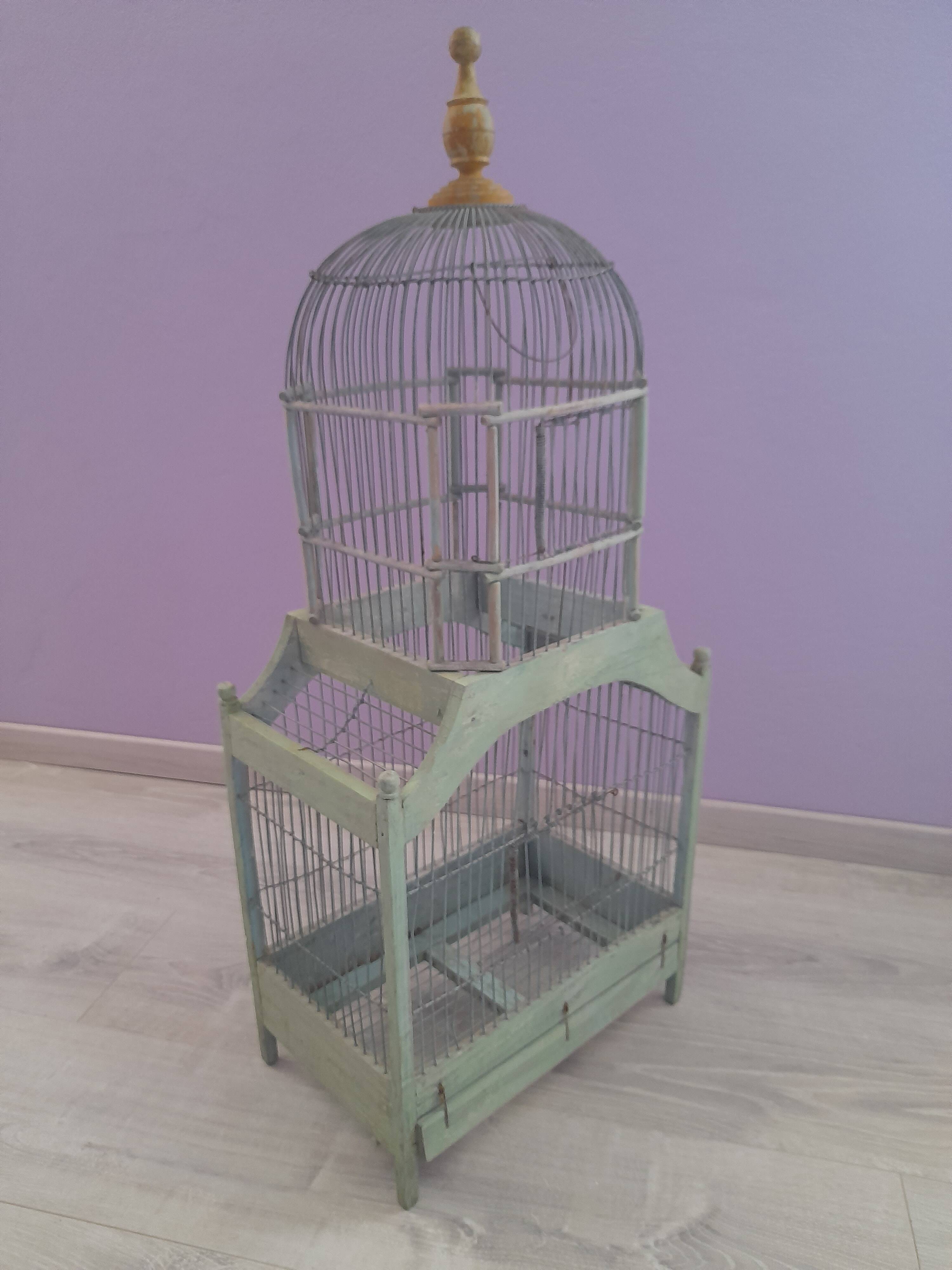 Antique birdcage