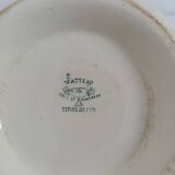 Soup tureen / Vegetable dish in ironstone Watteau Creil and Montereau