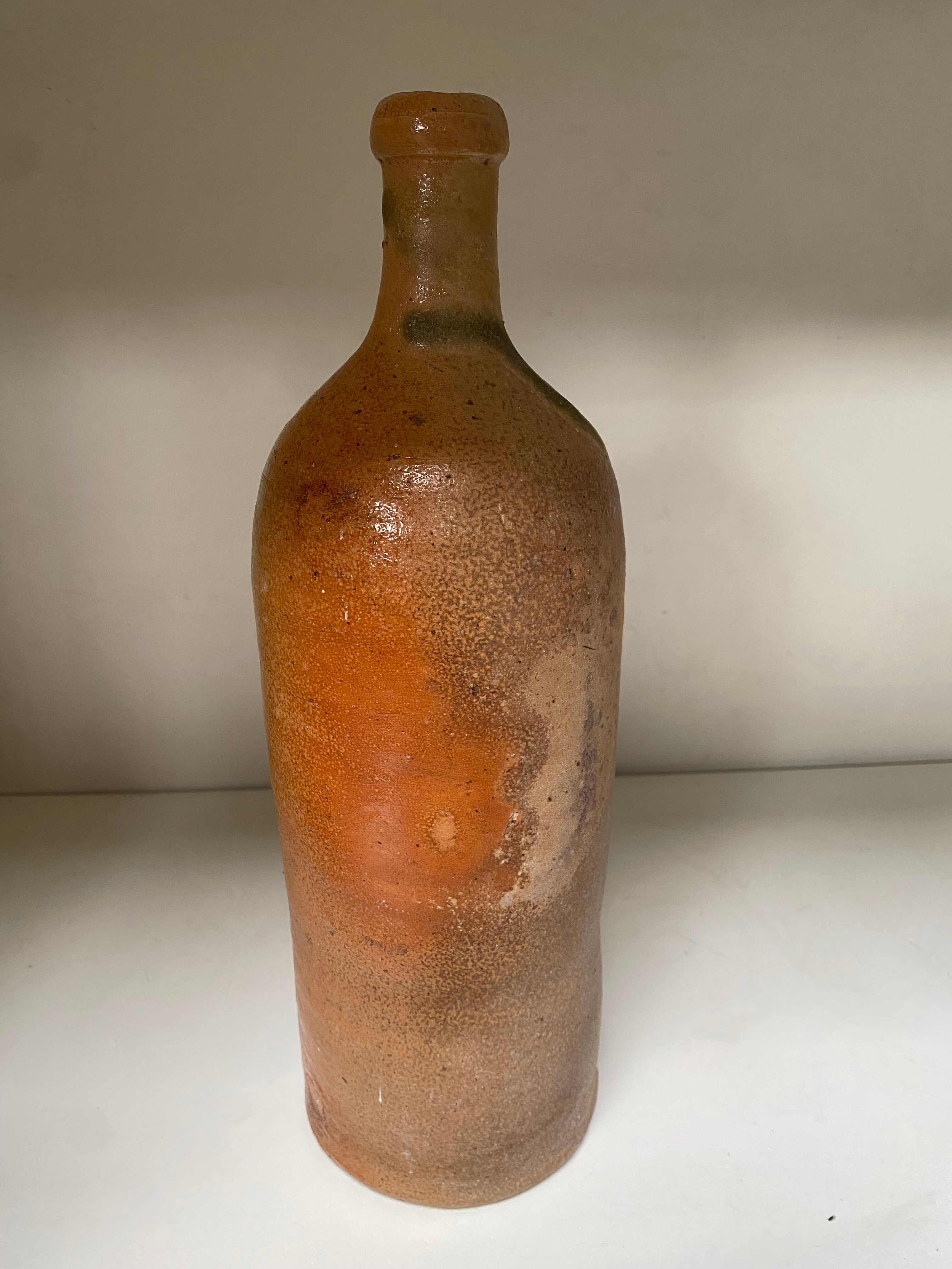 Old sandstone bottle