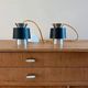 Vintage Danish set of 2 pendants - Tivoli style lamp