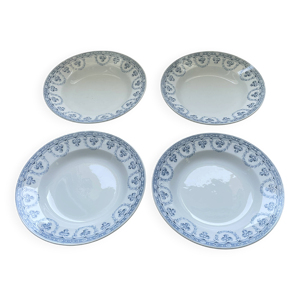 Assiettes creuses anciennes
