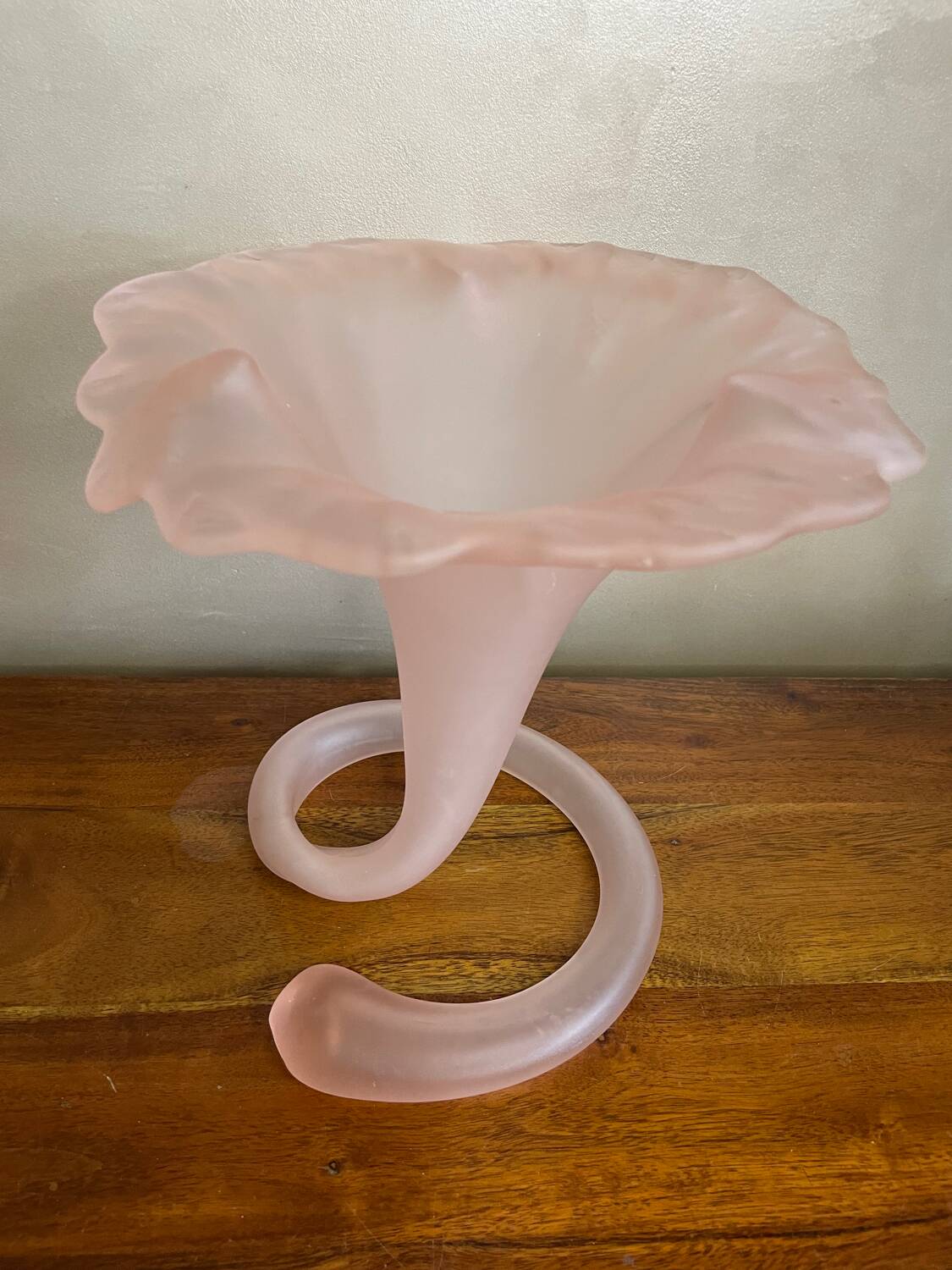Grand vase fleur corolle