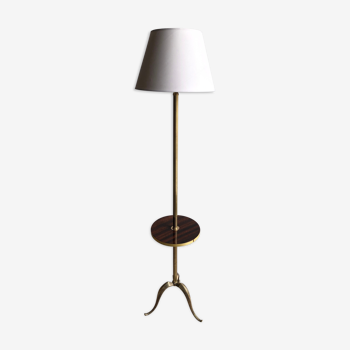 Floor lamp reading tripod brass