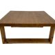 Vintage coffee table pinewood minimalist 1960s