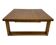 Vintage coffee table pinewood minimalist 1960s