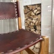 Vintage brutalist chair