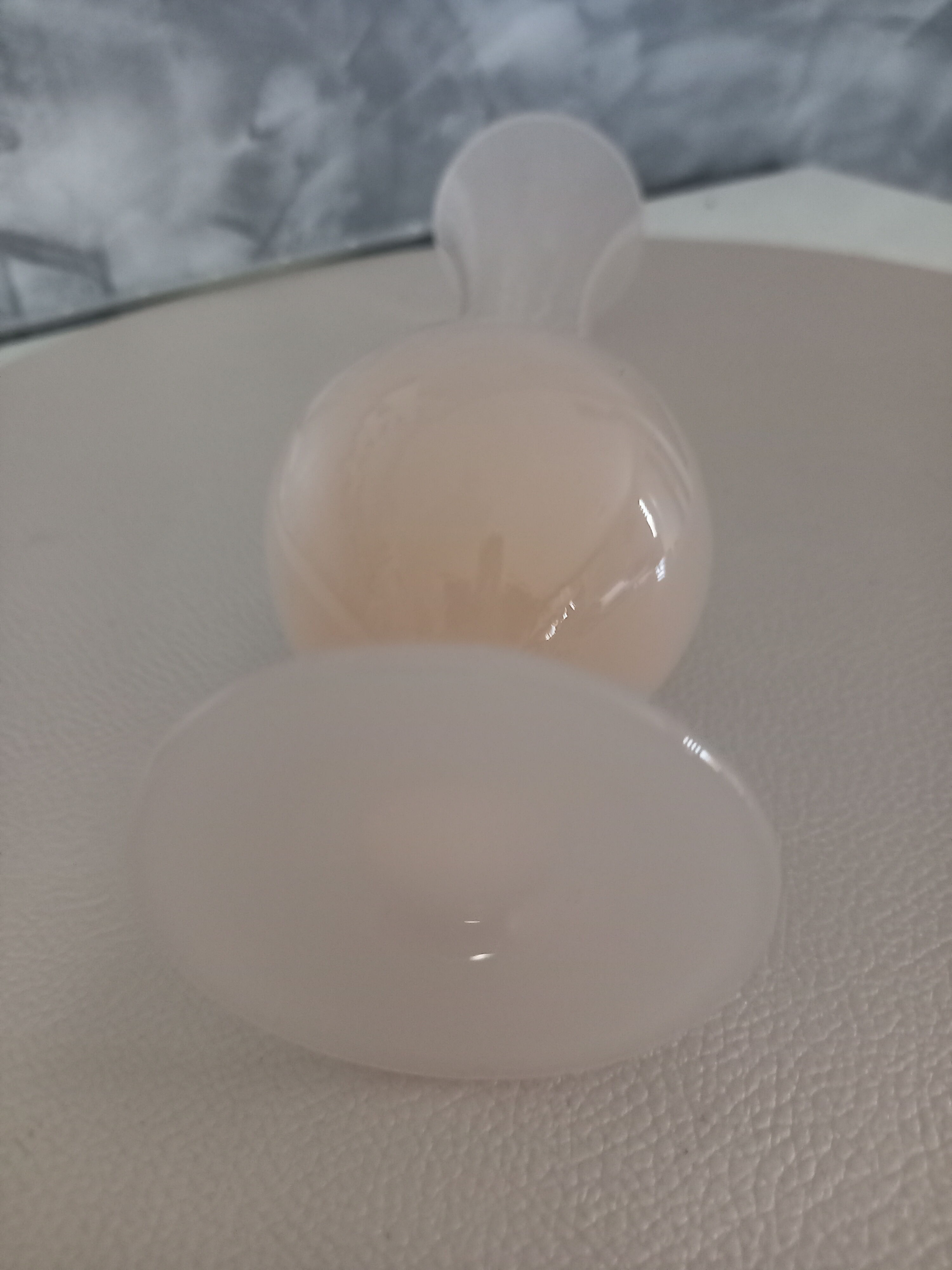 Pale pink opaline vase