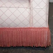 Country House Armchair and Ottoman Set, England