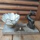Lampe de chevet avec base en marbre