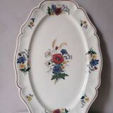 Sarreguemines oval dish
