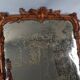 Miroir xixe siècle encadrement bois sculpté 72x54 cm sb