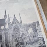 Saint Paul’s Church in Strasbourg, printed in 1897.