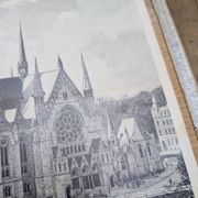 Saint Paul’s Church in Strasbourg, printed in 1897.
